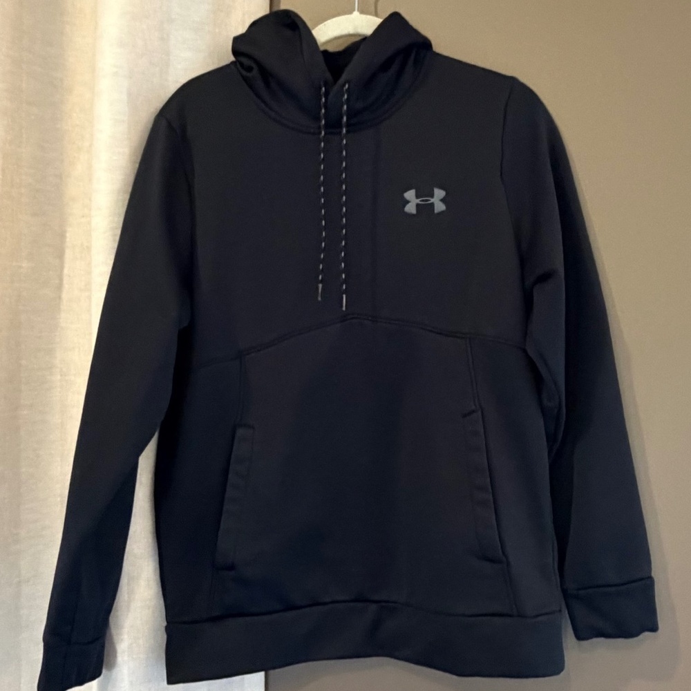 Under Armour Men's Storm Fleece Black Hoodie, Size Small